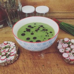 soupe fanes radis